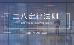 二八定律,二八法则是什么意思,销售的8020法则