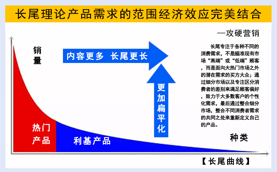 长尾理论产品需求的范围经济效应